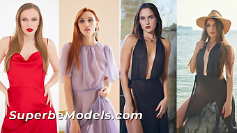 Mira Cómo Estas Impresionantes Modelos Se Desnudan Y Se Ponen Traviesas