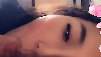 Watch This Asian Beauty Give A Hot Blowjob On Snapchat