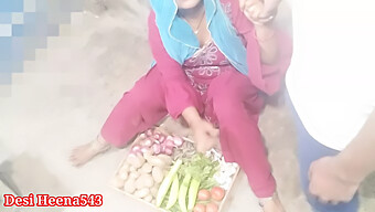 Experience The Thrill Of Watching A Desi Bhabhi Sell Vegetables In This Xxx Video