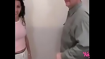 Dutch Grandpa'S Petite Arab Teen Gets Fucked