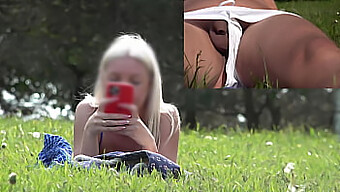 Public Flashing Of Little Cock In A Public Park