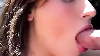 Nach Fotoshooting Gibt Dieses Schöne Instagram Model Einen Blowjob