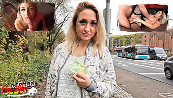 Deutsche Teen Gina Wird Auf Der Straße Abgeschleppt Und Gefickt