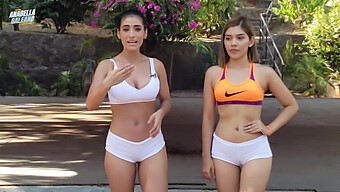 Big Natural Tits Bounce On Camera With Celebrity Youtuber Anabella Galeao