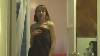 Step Mom Masturbates In The Bathroom: A Mature Experience