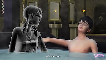 Let'S Get Naughty With Harry Potter And Moaning Myrtle In This Animated Porn Video