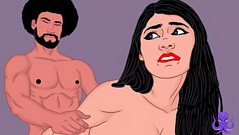 18+ Indian Bhabhi Mia Khalifa Takes It Deep In Her Asshole In This Animated Porn Video