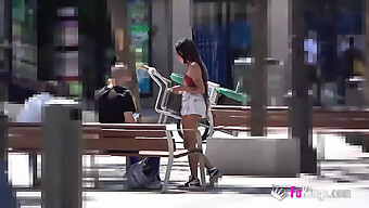 Watch A Young Girl Seduce Strangers In Public To Become A Porn Star