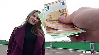 Deutsche Teen Stella Wird Für Fick Beim Straßenabholjob Bezahlt