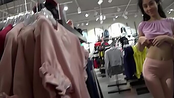 Amateur Sissy Threesome Caught At Mall