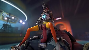 Niềm Vui Tội Lỗi: Tracer Và Roadhog Trong Cảnh Quan Hệ Tình Dục Hoạt Hình