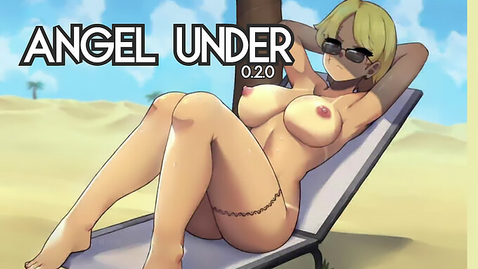 Angel De Peitos Grandes Fica Safada Em Um Jogo Hentai