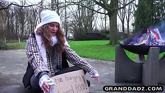 A Girl Receives A Waffle And A Big Old Dick For Lunch