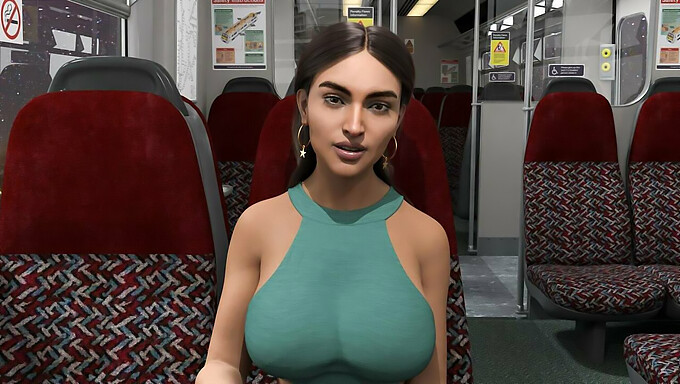 Indian Girl Gets Caught Naked By Her Boyfriend On The Train